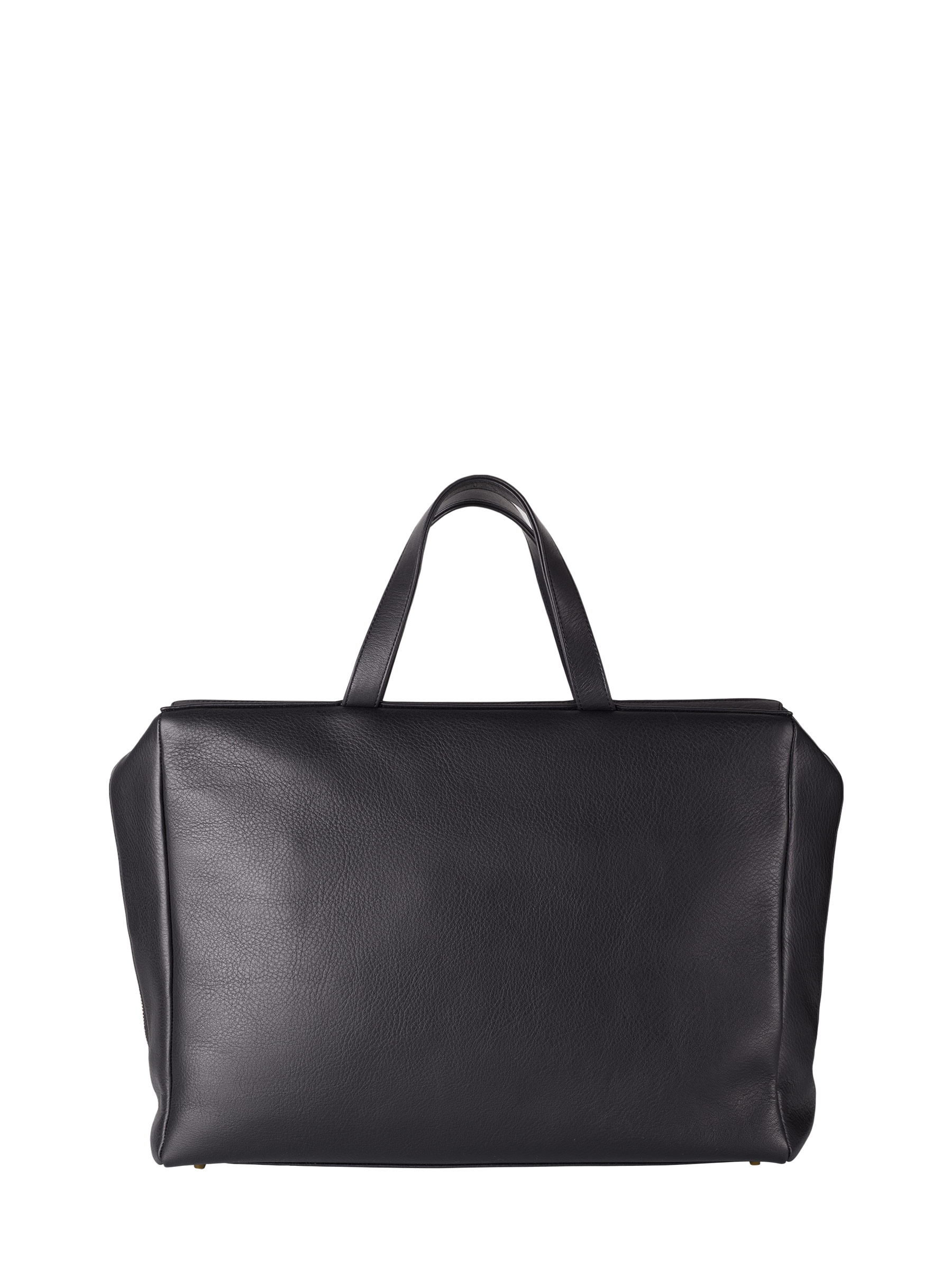 TSATSAS ツァツァス COEN LARGE TOTE COEN tote bag in black calfskin leather | TSATSAS