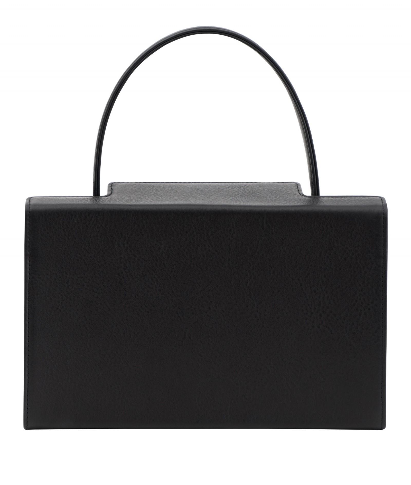 931 bag design Dieter Rams in black calfskin leather | TSATSAS