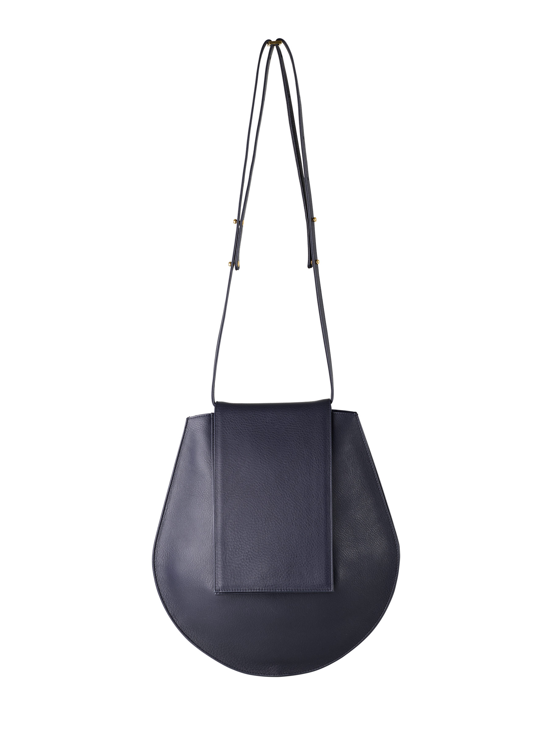 navy over the shoulder bag