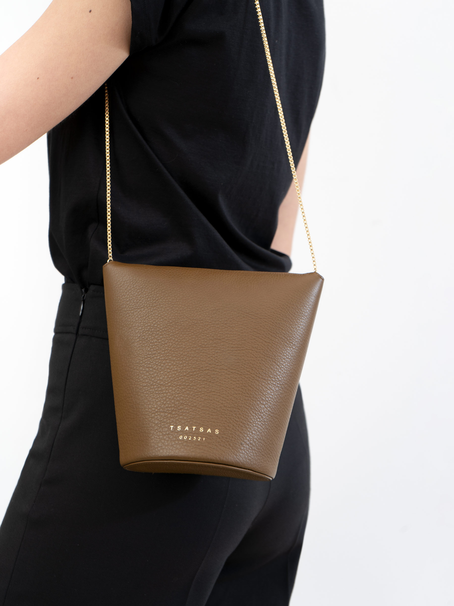 olive leather bag