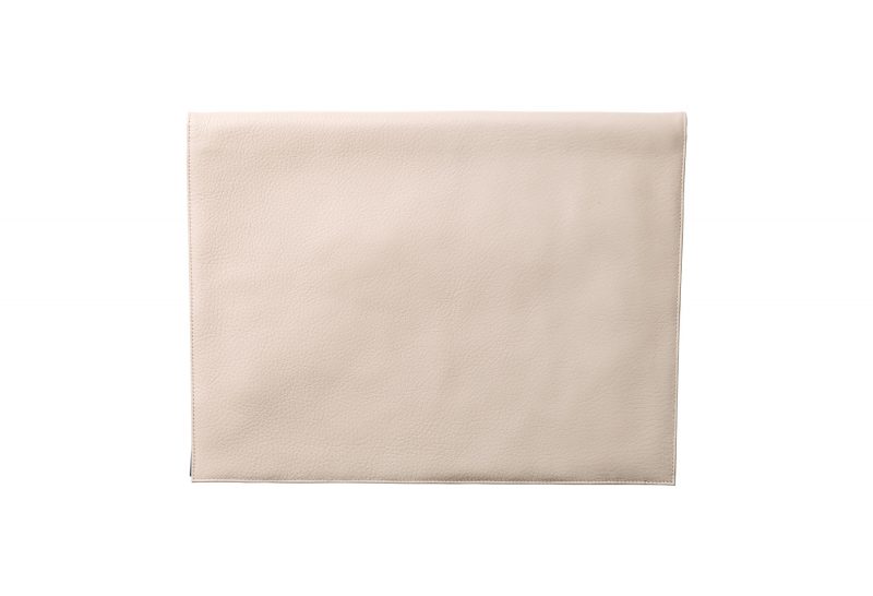 OTHER TWO pouch bag in ivory calfskin leather | TSATSAS
