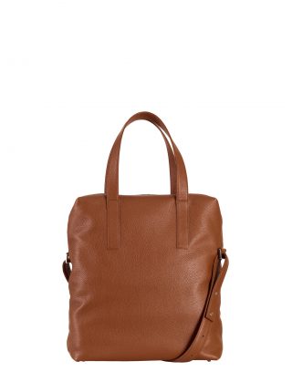 POLLOCK tote bag in tan nubuck leather | TSATSAS