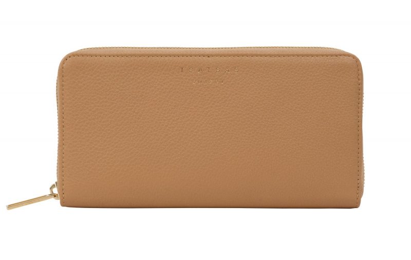 KOBO 2 wallet in cashew calfskin leather | TSATSAS