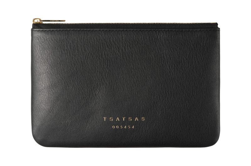 CASE 2 — case in black calfskin leather | TSATSAS and David Chipperfield