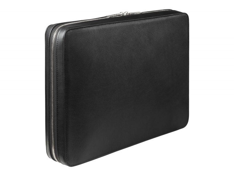 DOCUMENT-CASE — document case in black calfskin leather | TSATSAS and David Chipperfield