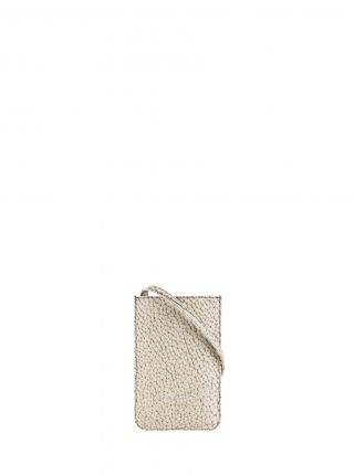 SONIC phone case in hand-sanded bicoloured nubuck leather | TSATSAS