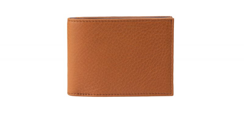 KYOTO 3 wallet in tan calfskin leather | TSATSAS