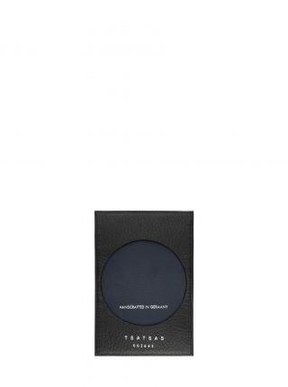 VOID card holder in black calfskin leather | TSATSAS
