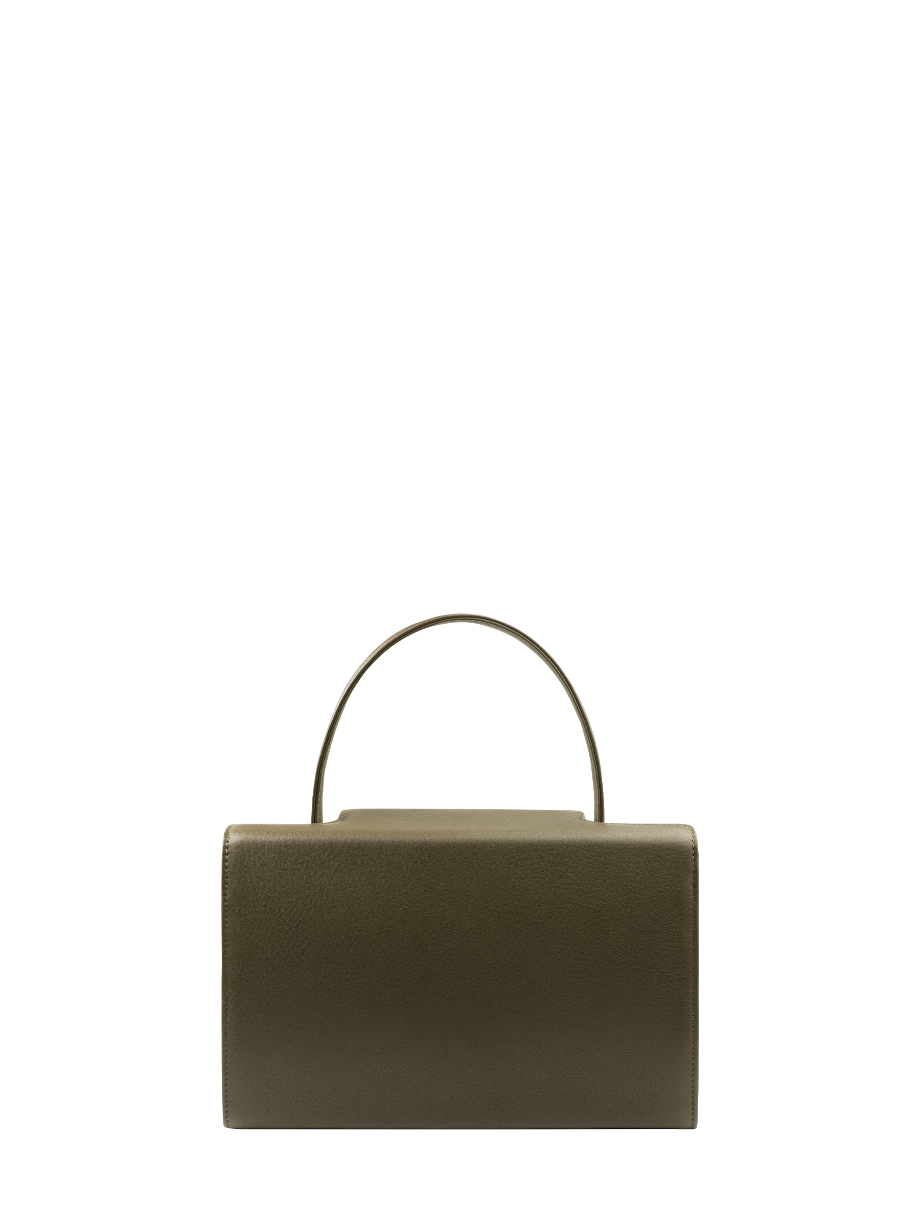 931 hand bag in khaki green calfskin leather | TSATSAS
