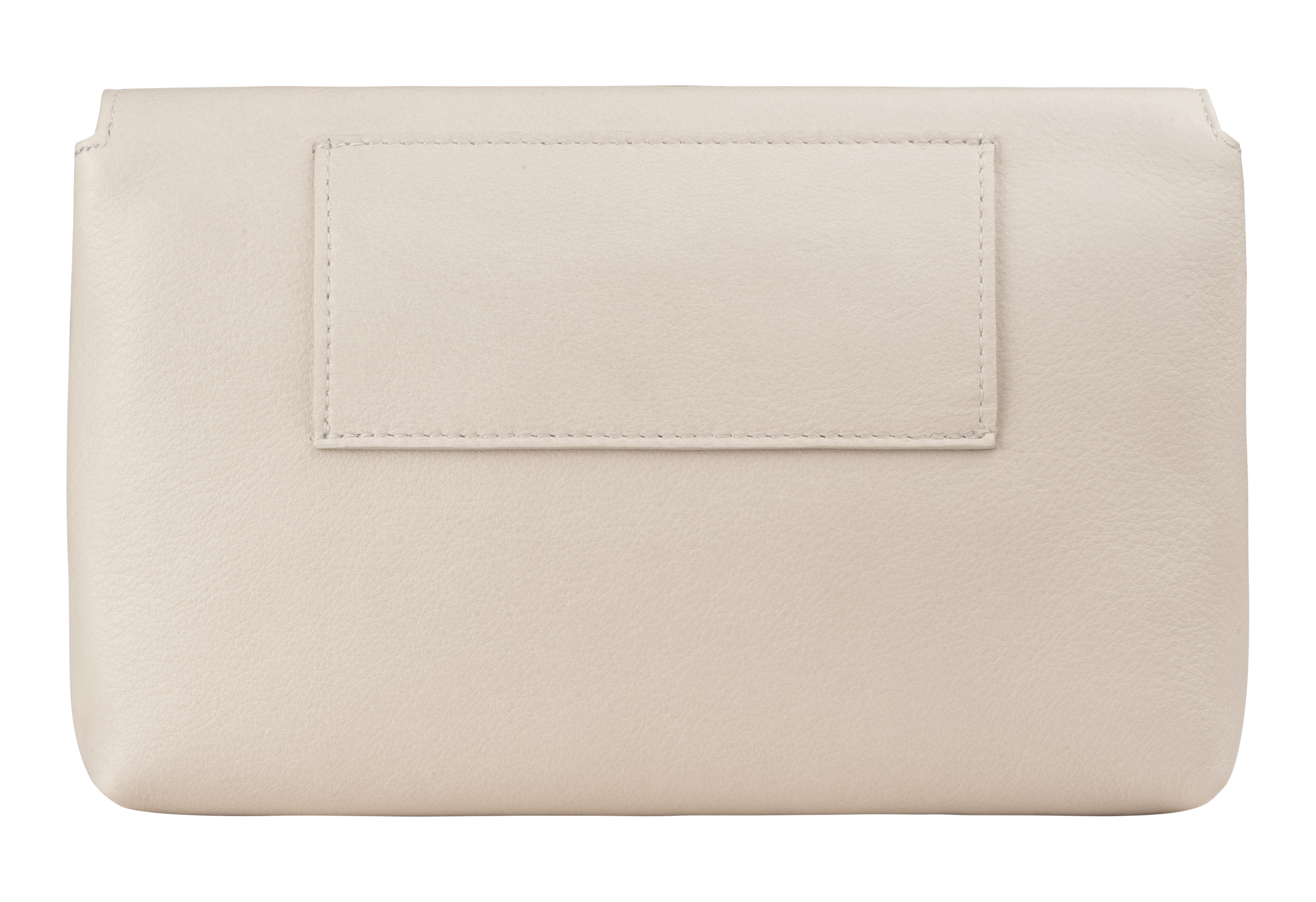 SOMA belt bag in ivory calfskin leather | TSATSAS