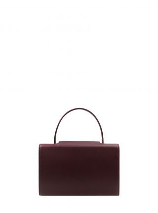 931 hand bag in burgundy calfskin leather | Design Dieter Rams | TSATSAS
