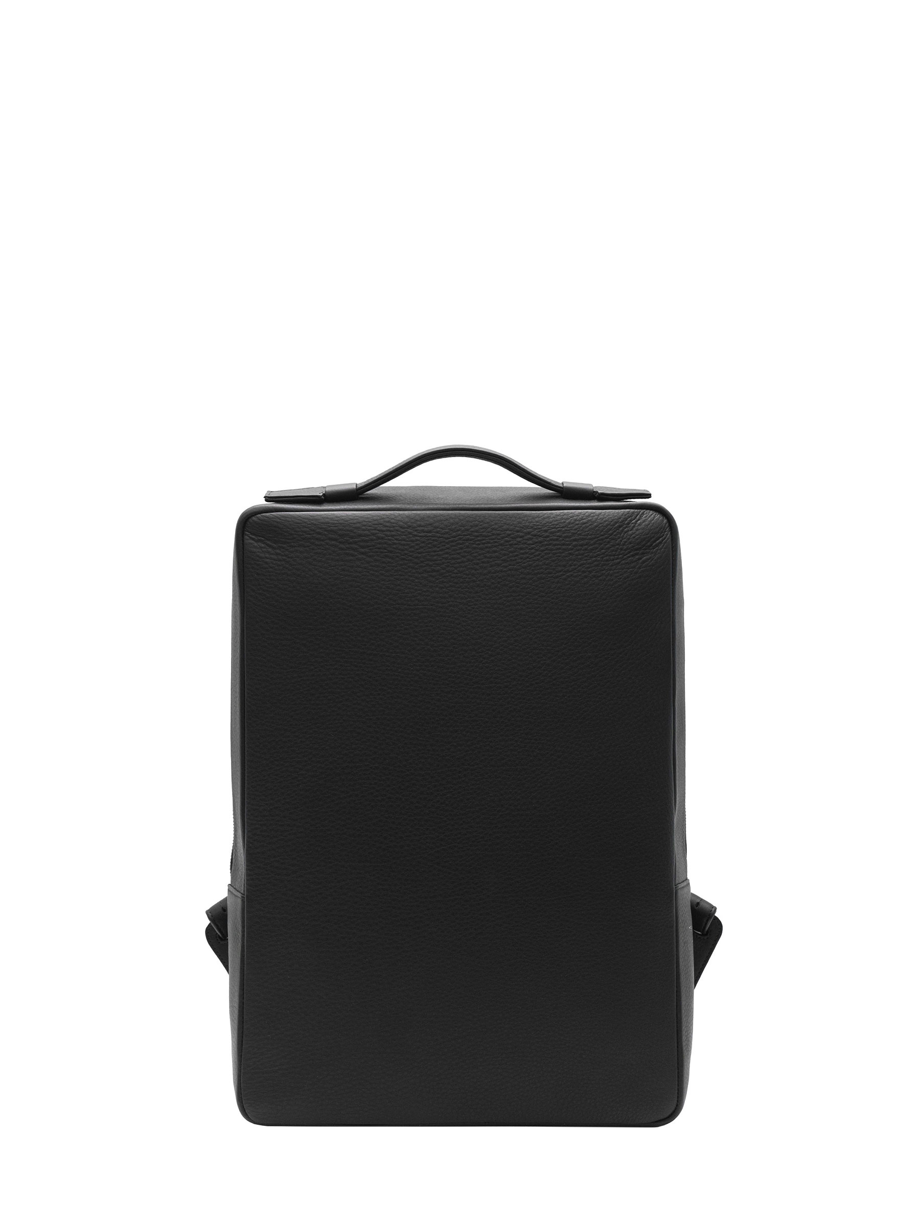 BACK-PACK — backpack in black calfskin leather | TSATSAS and David Chipperfield